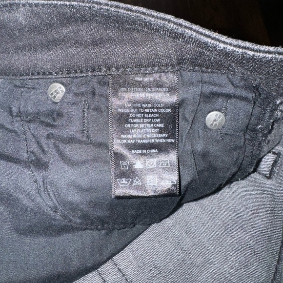 Kut from the Kloth Black Skinny High Rise Denim Jeans - Picture 3 of 5